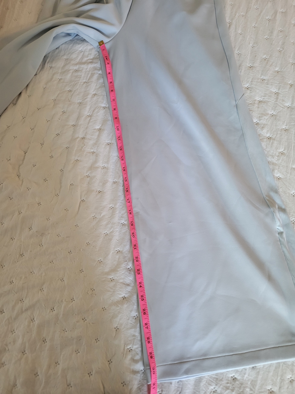 adidas Wide Leg Track Pants in Light Blue - Picture 11 of 14